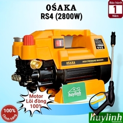Máy xịt rửa xe chỉnh áp Osaka RS4 - 2800 W