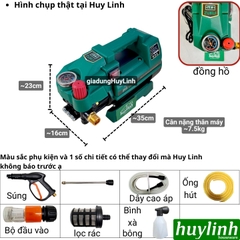 Máy rửa xe chỉnh áp Zukui Z60 (RS3 đổi tên) - 2400W - Motor từ - Tặng Thân nối súng