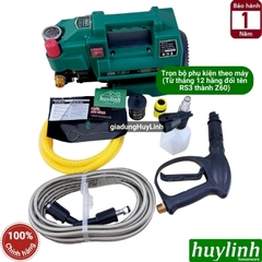 Máy rửa xe chỉnh áp Zukui Z60 (RS3 đổi tên) - 2400W - Motor từ - Tặng béc rửa máy lạnh + Thân nối súng