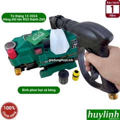 Máy rửa xe chỉnh áp Zukui Z60 (RS3 đổi tên) - 2400W - Motor từ - Tặng béc rửa máy lạnh + Thân nối súng