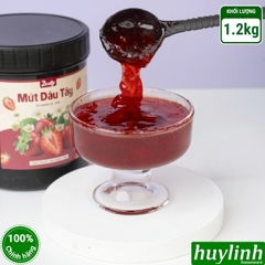 (1.2kg) Mứt sốt Zestty - Dâu Tây - Đào - Xoài - Thơm (dứa) - Ổi Hồng  Việt Quất - Mơ xanh - Yuzu - Chanh Leo - Tuyết Lê