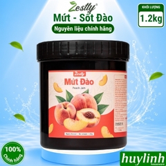 (1.2kg) Mứt sốt Zestty - Dâu Tây - Đào - Xoài - Thơm (dứa) - Ổi Hồng  Việt Quất - Mơ xanh - Yuzu - Chanh Leo - Tuyết Lê