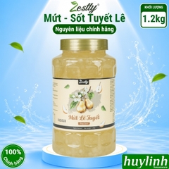 (1.2kg) Mứt sốt Zestty - Dâu Tây - Đào - Xoài - Thơm (dứa) - Ổi Hồng  Việt Quất - Mơ xanh - Yuzu - Chanh Leo - Tuyết Lê