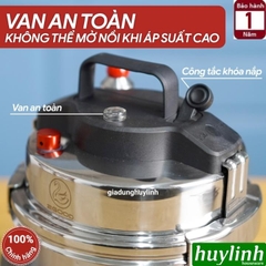 Nồi áp suất Inox 304 2Good M1 - 2 lít - không kén bếp