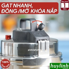 Nồi áp suất Inox 304 2Good M1 - 2 lít - không kén bếp