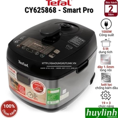 Nồi áp suất điện tử Tefal Smart Pro Multicooker CY625868 - 5 lít - 1000W