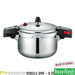 Nồi áp suất Inox PoongNyun SQS11-20C - 3.5 lít - made in Hàn Quốc