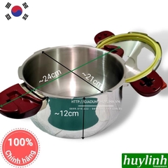 Nồi áp suất Inox đáy từ PoongNyun BTPC(IH)-20C - 3.5 lít - made in Hàn Quốc