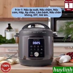 Nồi áp suất điện tử đa năng Instant POT ESSENTIAL 60 - 9-in-1 - 5.7 lít