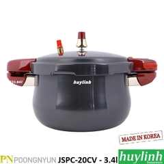 Nồi Áp Suất Nhôm Hàn Quốc PoongNyun JSPC-20CV - 3.4 Lít