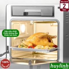 Nồi chiên không dầu - hấp hơi nước Olivo SF16 PRO - 16 lít - 52 menu