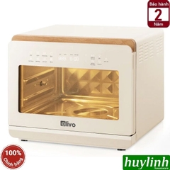 [Mới 2025] Nồi Chiên Không Dầu - Hấp Hơi Nước Olivo SF20 PRO - 70 Menu Cài Sẵn - Chiên EcoFry Và Hấp NanoSteam