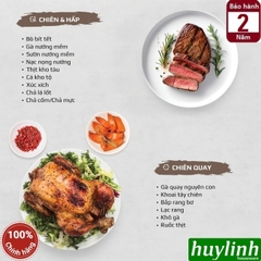 Nồi chiên không dầu - hấp hơi nước Olivo SteamFry Xtra - 20 lít - 70 Menu - Thế hệ 2