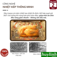 Nồi chiên không dầu - hấp hơi nước Olivo SteamFry Xtra - 20 lít - 70 Menu - Thế hệ 2