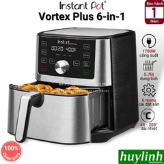 Nồi Chiên Không Dầu Instant Pot Plus 6-In-1 - 5.7 Lít