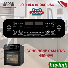 Nồi chiên không dầu điện tử Ladomax HA-555 - 16 lít