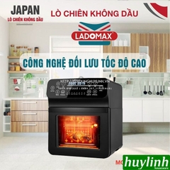 Nồi chiên không dầu điện tử Ladomax HA-555 - 16 lít