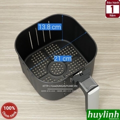 Nồi chiên không dầu Sharp KF-AF55EV-BK - 5.5 lít