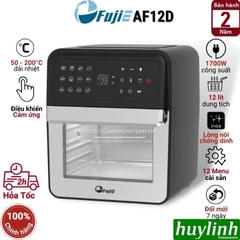 Nồi chiên không dầu điện tử Fujie AF12D - 12 lít - 1700W