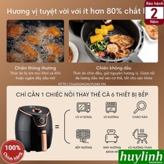 Nồi chiên không dầu Fujie AF4 - 5 lít - 1400W