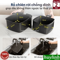 Nồi chiên không dầu Fujie AF7 - 7.5 lít - 1700W