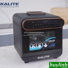 Nồi chiên không dầu hấp hơi nước Kalite Steam PRO - 15 lít - Tặng bao tay + chổi quét