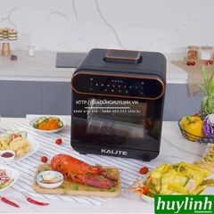 Nồi chiên không dầu hấp hơi nước Kalite Steam PRO - 15 lít - Tặng bao tay + chổi quét