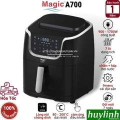 Nồi Chiên Không Dầu - Hấp Hơi Nước Magic Korea A700 - 7 Lít