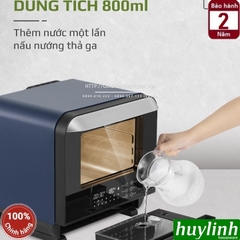 Nồi chiên không dầu - hấp hơi nước Olivo SF18 - 18 lít - 50 menu