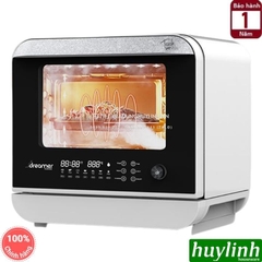 Nồi chiên không dầu hấp hơi nước Dreamer DKA-SAF118W - 18 lít