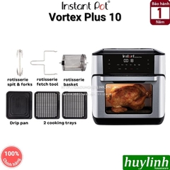 Nồi chiên không dầu Instant Pot Plus 10 - 7-in-1 - 10 lít