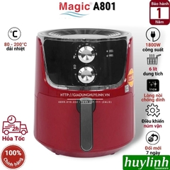 Nồi chiên không dầu Magic A801 - 6 lít - 1800W