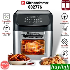 Nồi Chiên Không Dầu Kuchenzimmer 002776 - 12 Lít - 1800W