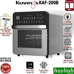 Nồi chiên không dầu Hàn Quốc Kuvings KAF-200B - 14.5 lít - 11 chức năng
