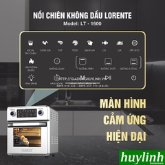 Nồi chiên không dầu điện tử Lorente LT-1600 - 16 lít