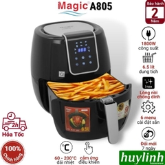 Nồi Chiên Không Dầu Điện Tử Magic Korea A805 - 6.5 Lít