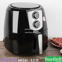 Nồi Chiên Không Dầu Mishio MK141 - 5.5 Lít