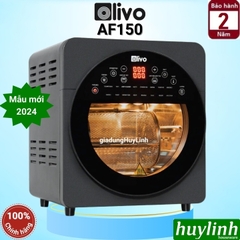 Nồi chiên không dầu điện tử Olivo AF150 - mẫu mới 2024 - 2500W - 16 chức năng
