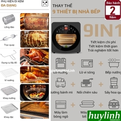 Nồi chiên không dầu điện tử Olivo AF150 - mẫu mới 2024 - 2500W - 16 chức năng