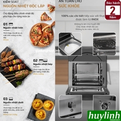 Nồi chiên không dầu điện tử Olivo AF150 - mẫu mới 2024 - 2500W - 16 chức năng
