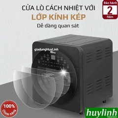 Nồi chiên không dầu điện tử Olivo AF150 - mẫu mới 2024 - 2500W - 16 chức năng