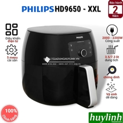 Nồi chiên không dầu Philips HD9650/91 - XXL - chính hãng