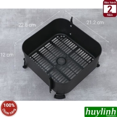 Nồi chiên không dầu 2 ngăn Philips NA352/00 - 6 lít và 3 lít - 2750W