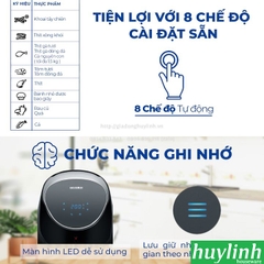 Nồi chiên không dầu điện tử Severin FR2445 - 5 lít - size XXL