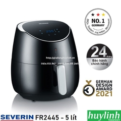 Nồi Chiên Không Dầu Điện Tử Severin FR2445 - 5 Lít - Size XXL