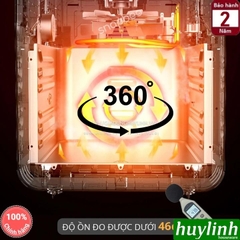 Nồi chiên không dầu điện tử Snapbee Queen RF15 - 15 lít - Tặng sách công thức