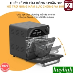 Nồi chiên không dầu điện tử Snapbee Queen RF15 - 15 lít - Tặng sách công thức