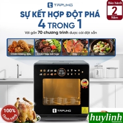 Nồi chiên - hấp hơi nước siêu nhiệt Tapuho TSF16 - 16 lít - 60 Chức năng