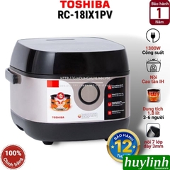 Nồi cơm điện tử cao tần Toshiba RC-18IX1PV - 1.8 lít
