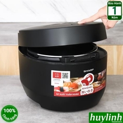 Nồi cơm điện áp suất tuần hoàn Sharp KS-TW181V-B - 1.8 lít